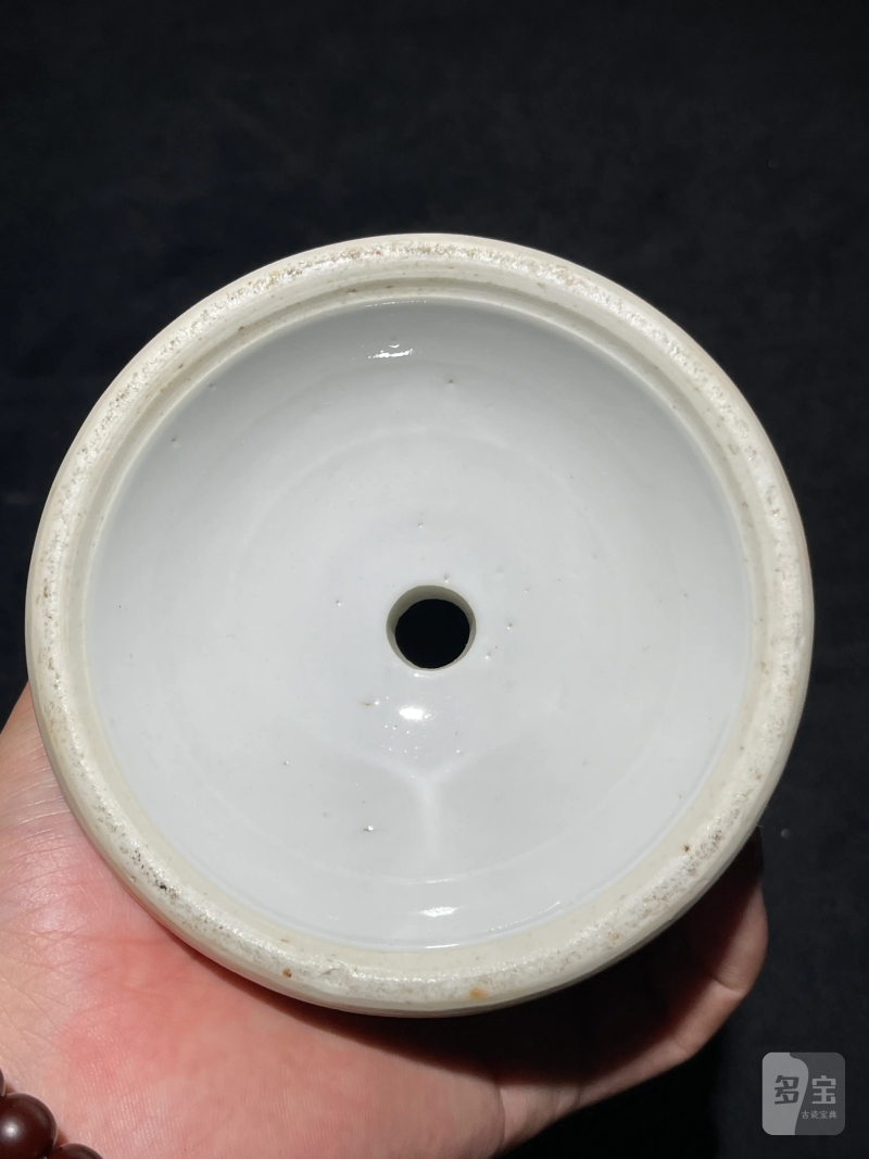 民国 粉彩人物纹皮灯一对 - 图26